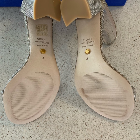 Stuart Weitzman Nearly Nude Strap Sandal - Picture 4 of 8